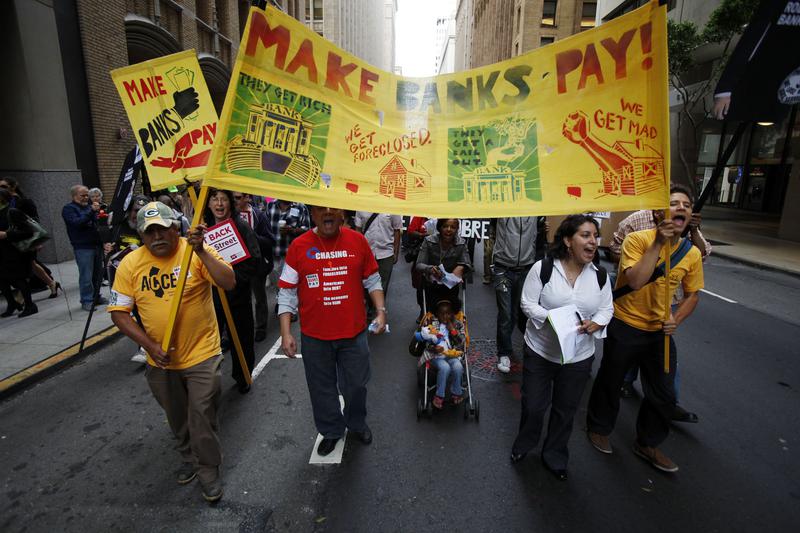 Protest anti-bancar in San Francisco, Foto: Reuters