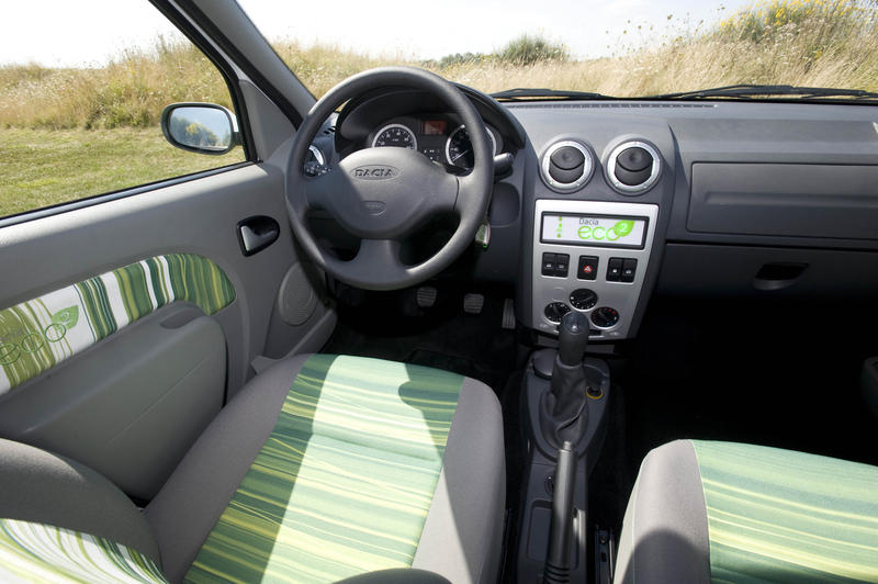 Interior Dacia eco2, Foto: Dacia