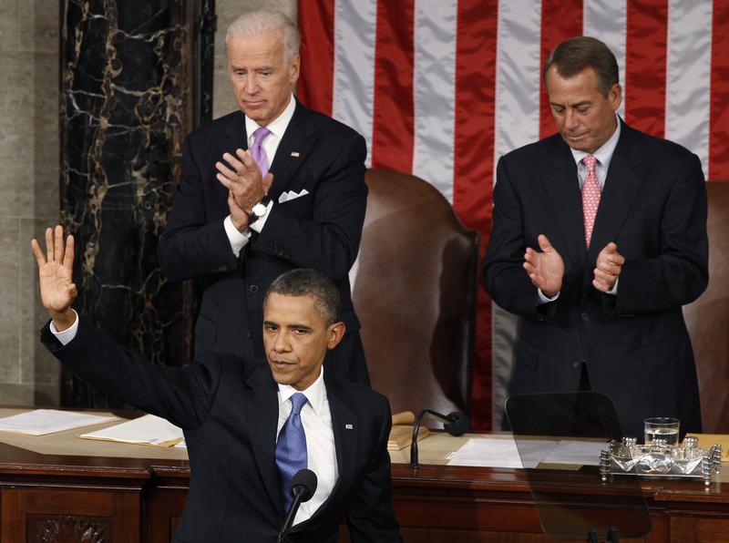 Barack Obama in fata Congresului, Foto: Reuters