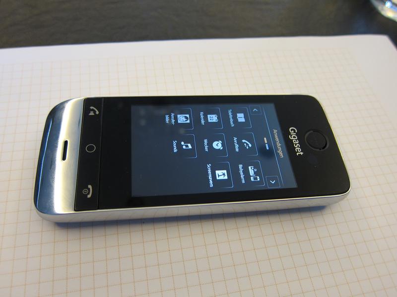 Telefon fix Gigaset cu touch-screen, Foto: Hotnews