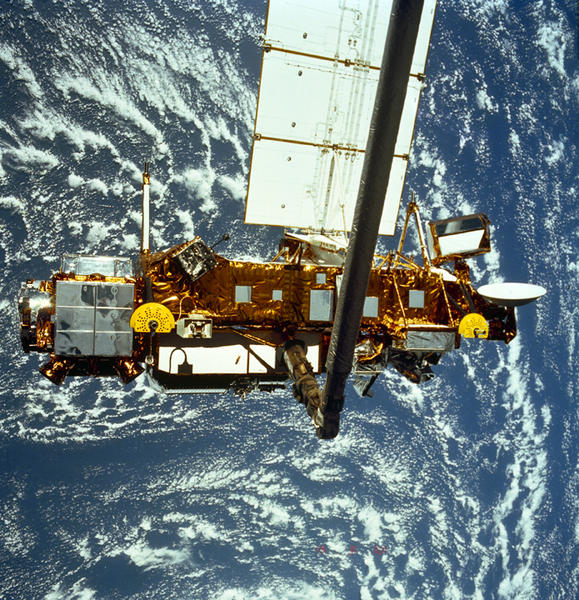 Satelitul UARS, Foto: NASA