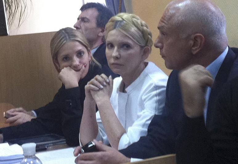 Iulia Timosenko, la procesul sau, Foto: Reuters
