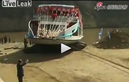 Lansare esuata, Foto: Captura LiveLeak