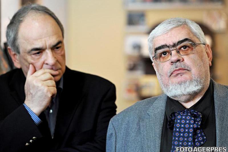 Gabriel Liiceanu si Andrei Plesu, Foto: Agerpres