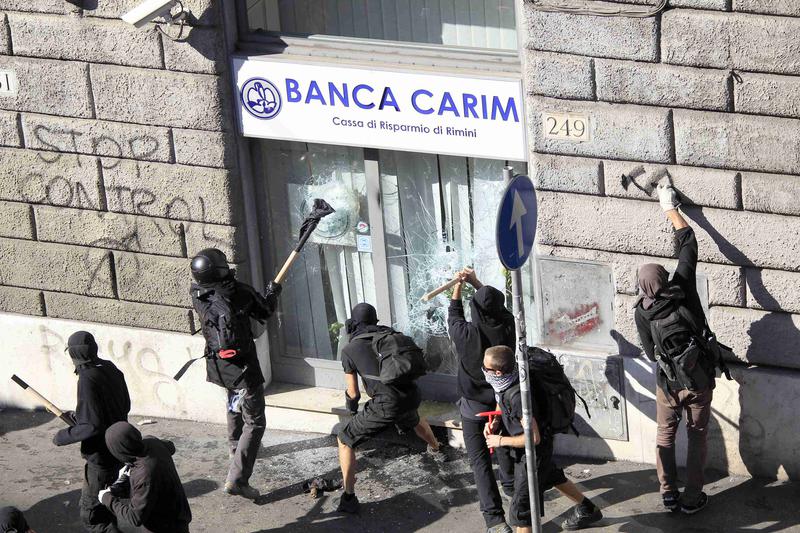Violente la Roma, Foto: Reuters
