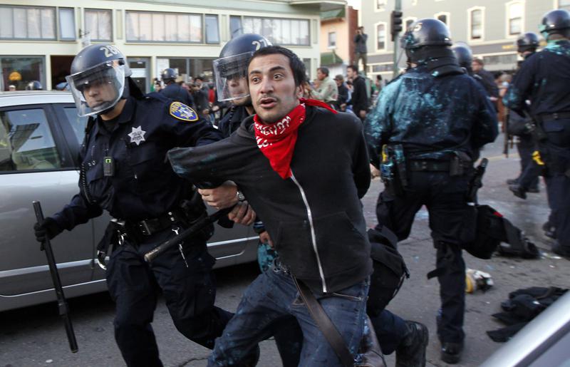 Violente in California, Foto: Reuters