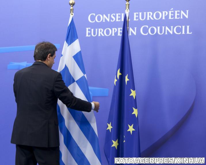 Problemele Greciei si ale zonei euro, rezolvate pentru moment. Ce cistiga Romania?, Foto: Agerpres/Xinhua