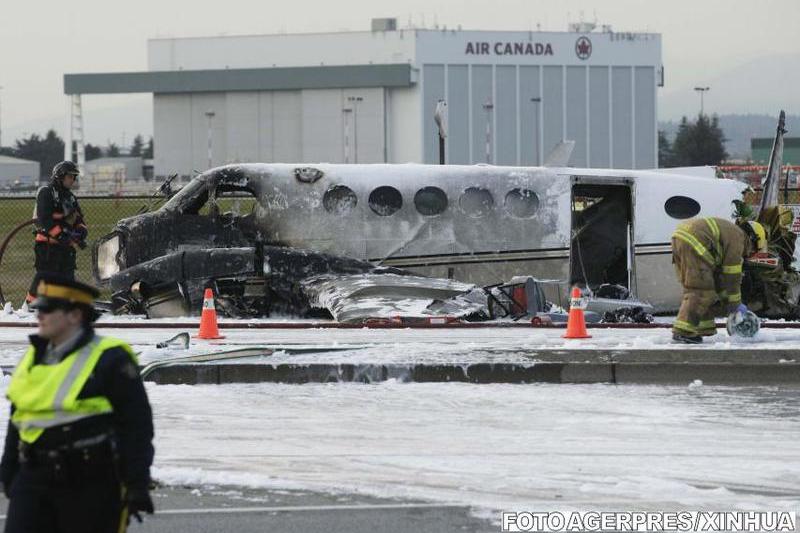 Incident aviatic in Canada, Foto: Agerpres