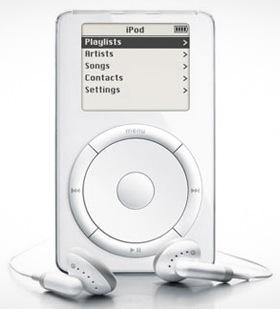 Primul iPod, lansat in 2001, Foto: Apple