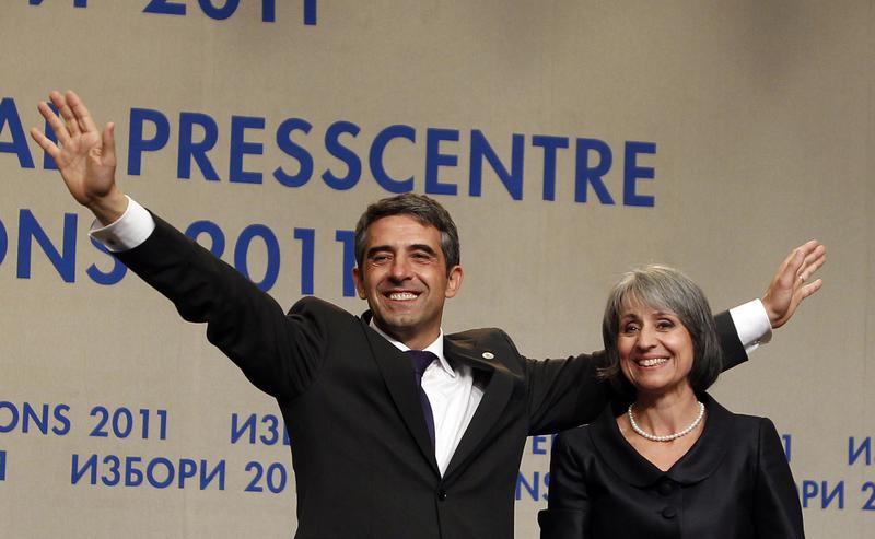 Rosen Plevneliev, alaturi de vicepresedintele Margarita Popova, Foto: Reuters