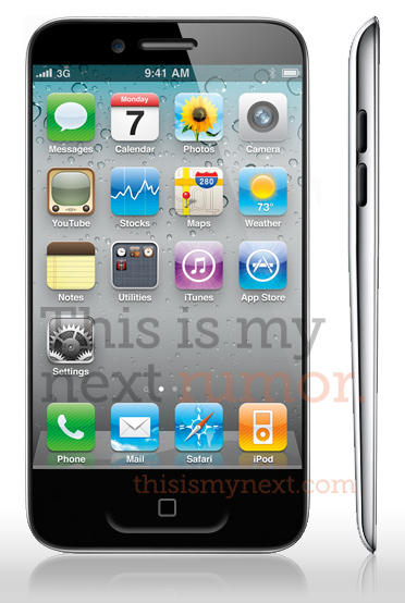 Design posibil pentru iPhone 5, Foto: thisismynext.com