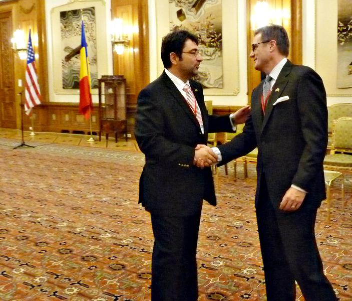 Sever Voinescu si Mike Turner, Foto: Hotnews