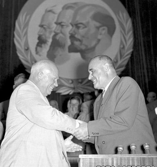 Hrusciov si Dej (1960), Foto: Agerpres