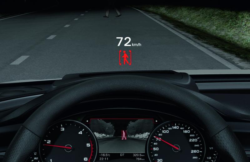 Night Vision Autoliv pe Audi A7 Sportback, Foto: Audi