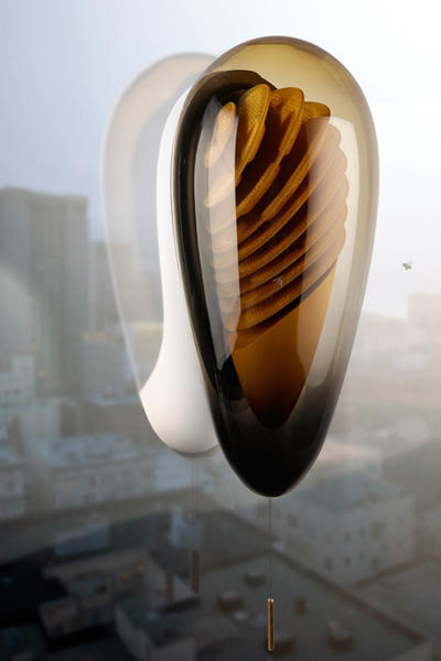 Urban Beehive, stupul care se monteaza pe fereastra pentru a permite recoltarea mierii, Foto: Philips