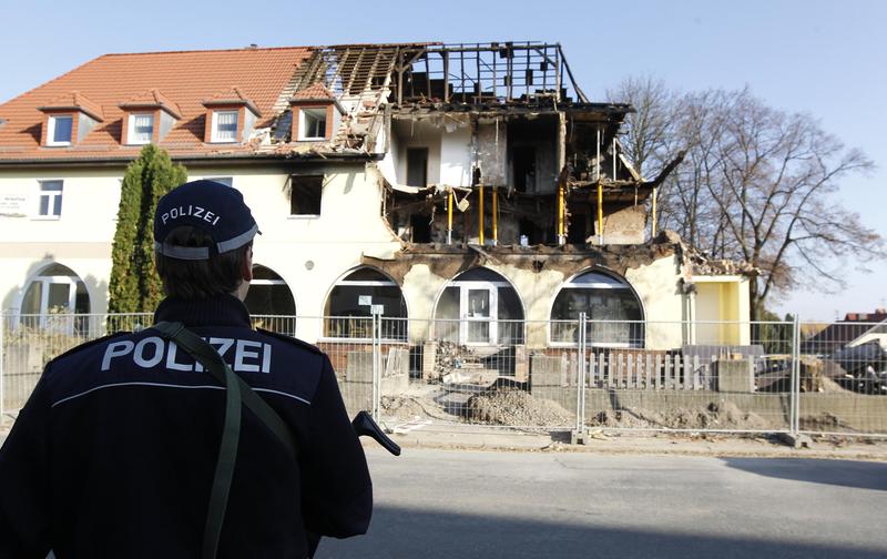 Casa explodata in Zwickau, Foto: Reuters