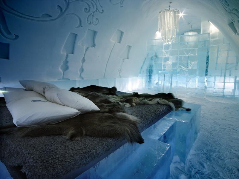 Camera de gheata, Foto: Jukkasjarvi Ice Hotel