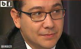 Victor Ponta, Foto: captura B1 TV