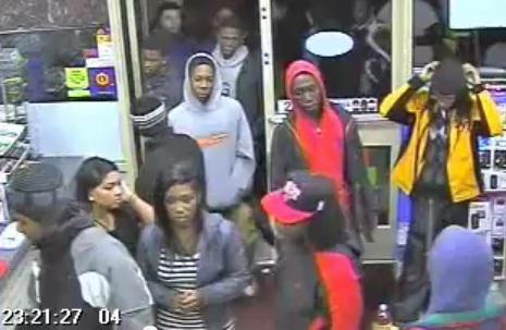 Furt in masa, Foto: Captura YouTube