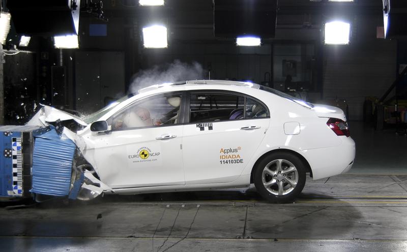 Geely Emgrand EC7 2011, Foto: Euro NCAP