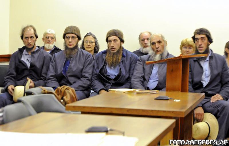 Cinci dintre suspectii Amish, Foto: Agerpres/AP