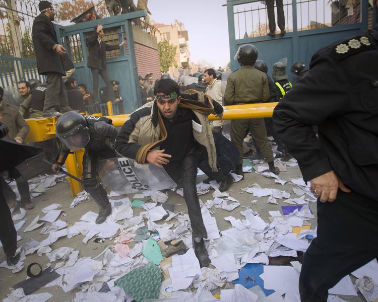 Violente in Iran, Foto: Reuters