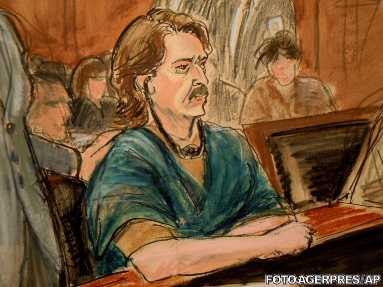 Viktor Bout, in timpul procesului, Foto: Agerpres