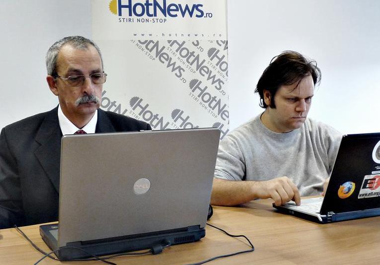 Gheorghe Serban si Bogdan Manolea, Foto: Hotnews