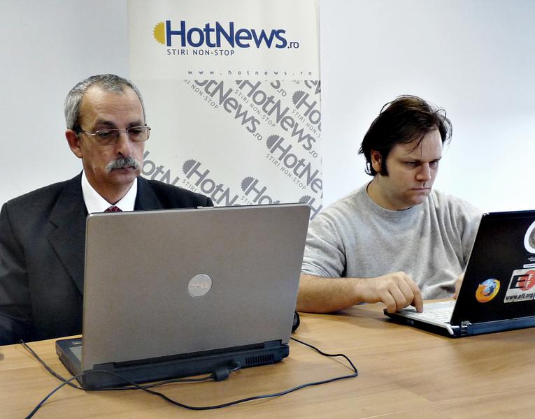 Gheorghe Serban si Bogdan Manolea, Foto: Hotnews