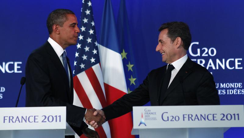 Barack Obama si Nicolas Sarkozy, Foto: Reuters