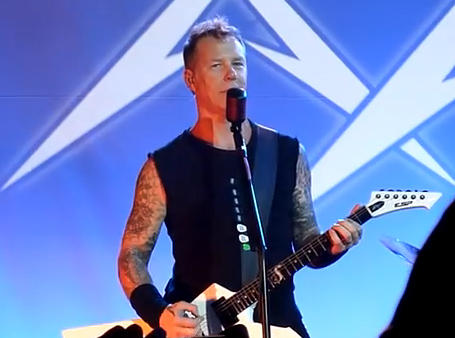 James Hetfield la 30 de ani de Metallica, Foto: Captura YouTube