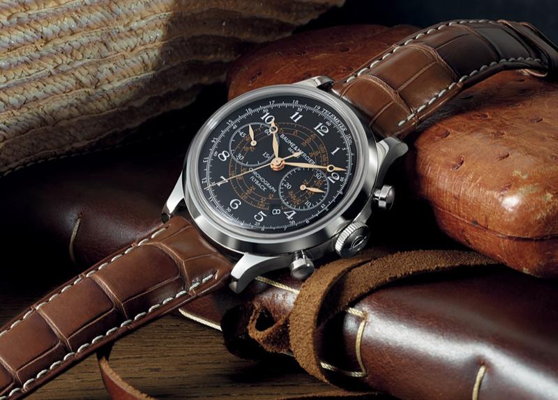 Cronograful Capeland, inspirat dupa un ceas de aviator din anii '40, Foto: Baume et Mercier