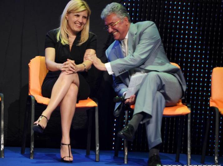 Elena Udrea si Adriean Videanu, Foto: Agerpres