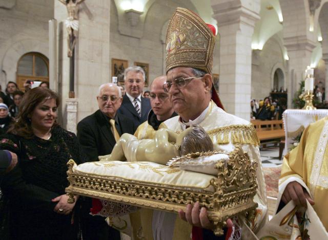 Patriarhul latin al Ierusalimului, Fouad Twal, Foto: Reuters