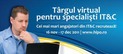 Targ virtual pentru specialisti IT&C, Foto: Hipo.ro