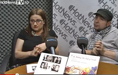 Oana Boca si Vasile Ernu, Foto: Hotnews