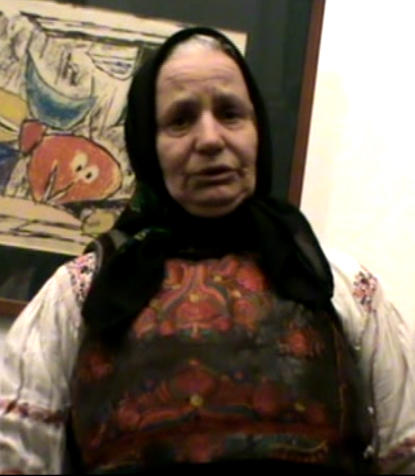 Lelea din Ungureni, horitoarea satului, Foto: Captura video