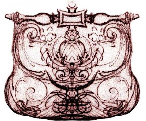 Schita gentii proiectata de Leonardo Da Vinci, Foto: Museo Ideale