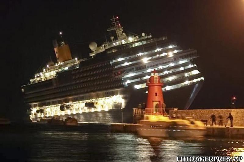 Costa Concordia, Foto: Agerpres/AP