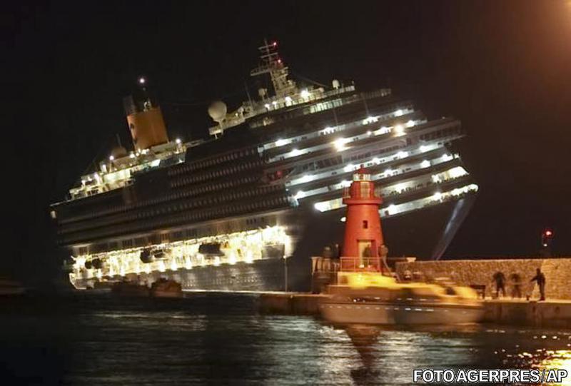 Costa Concordia, Foto: Agerpres/AP