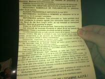 Manifest impartit in Piata Universitatii