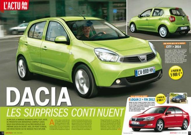 Dacia City si Logan 2 in viziunea Auto Plus, Foto: Auto Plus