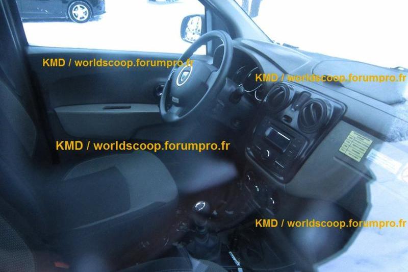 Interior Dacia Lodgy, Foto: worldscoop.forumpro.fr