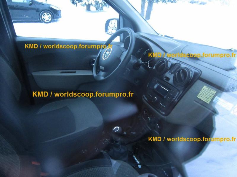 Interior Dacia Lodgy, Foto: worldscoop.forumpro.fr
