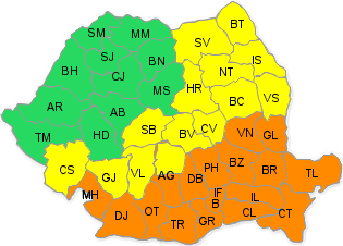 cod portocaliu, Foto: ANM