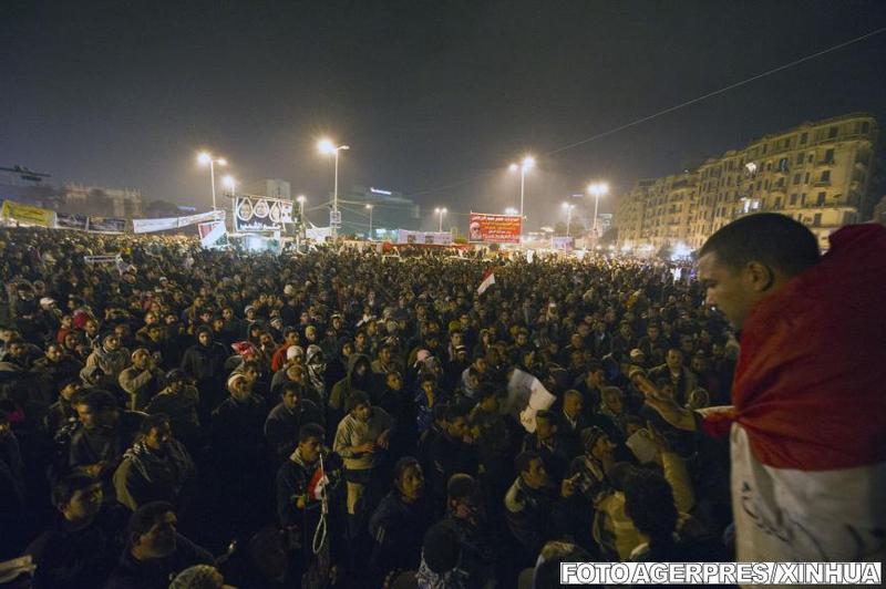 Piata Tahrir, aniversand un an de la revolutie, Foto: Agerpres/Xinhua