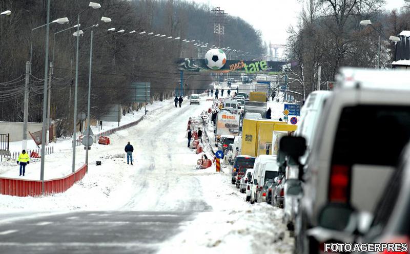 Masini blocate in trafic, Foto: Agerpres