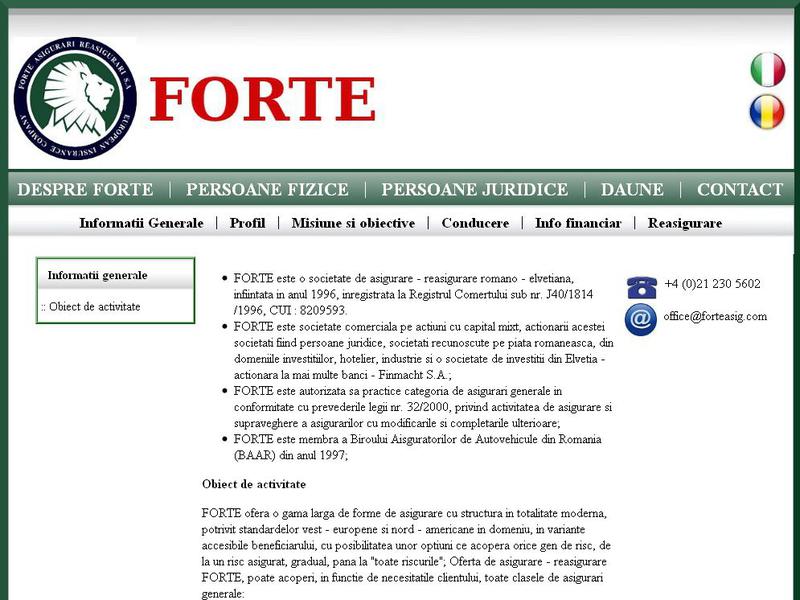 Forte Asigurari, Foto: Forte Asigurari