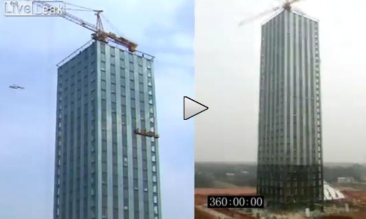 Cladire Made in China, Foto: Captura LiveLeak