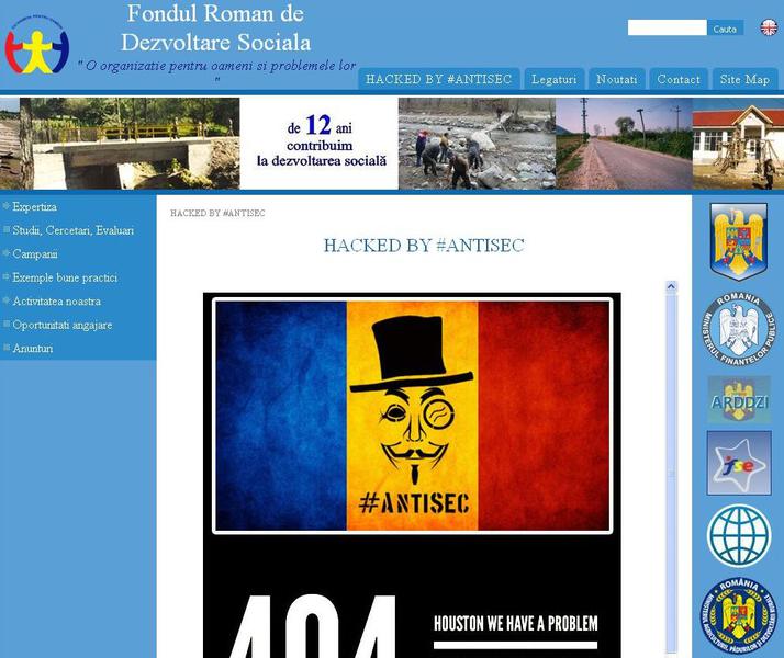 Site-ul FRDS, compromis, Foto: Hotnews